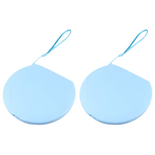 HEALLILY 2Pcs Caixas de Armazenamento Facial Capa Organizadora Estojo de Armazenamento Facial para A