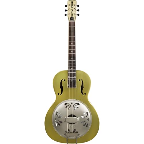 Gretsch LTD Roots Honey Dipper Resonator Guitar - Weathered Bell Bronze