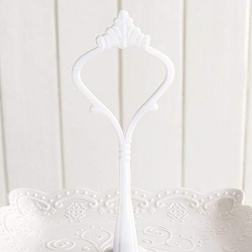 Candora Cake Stands 2pcs Three-layer dessert rack fruit rack European cake rack - Thumbnail 3