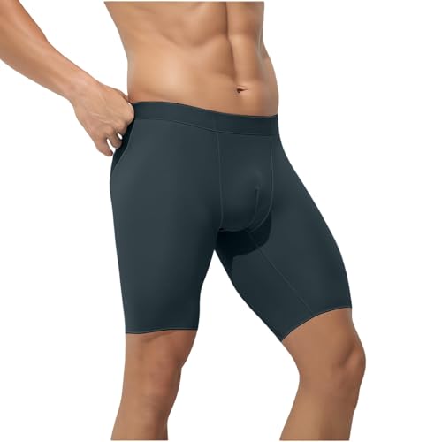 Ropa interior deportiva gris XL para hombre con malla transpirable 7