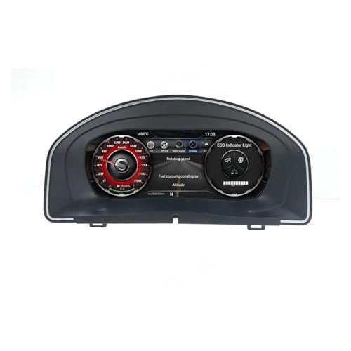 VW Scirocco Multivan T5 2009-2016 車用 LCD ダッシュボードパネル バーチャルコックピット デジタルクラスター スピードメーター 計器に対応