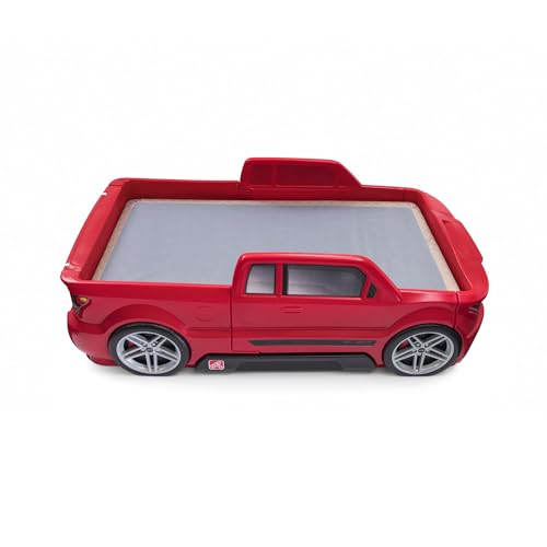 Step2 Turbocharged Twin Size Truck Car Bed, Car Bed for...
