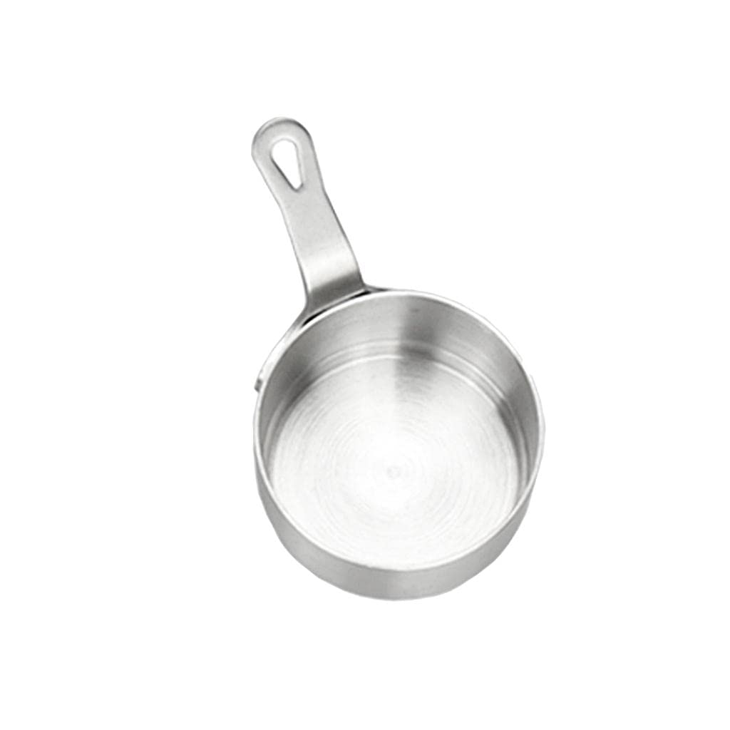 4xStainless Steel Mini Sauce Pan Nonstick Small Milk Pan Kitchen Tools 50ml|Home & Garden| 4