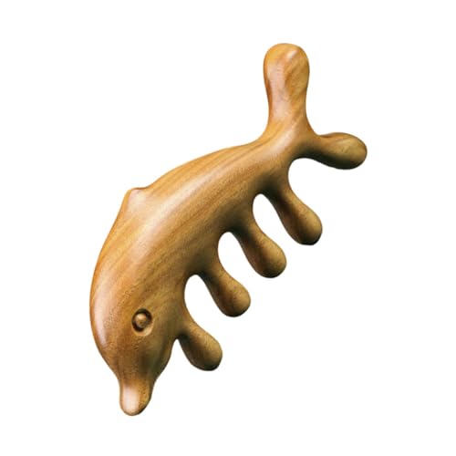 SEWOART Massage Comb Scalp Sandalwood Wide Tooth Comb Women's