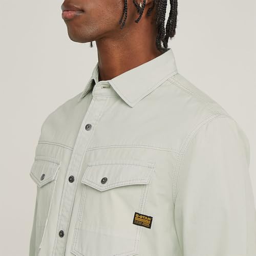 G-Star Herren Dakota Slim Hemd, Grau (gs Mercury gd D25223-D385-H043), XXL – Ansicht 5