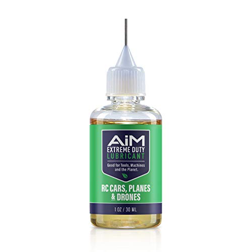 RC Cars, RC Planes & Drones PlanetSafe AIM Lubricant - Extreme Duty Lubricant, Safe, Odorless, Scientifically Formulated Oil for RC Cars, Planes and Drones - Cleans, Protects for Best Performance