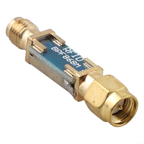 Filtre passe-bande 868 MHz pour IoT industriel et récepteurs RFID, bande passante 2 MHz, faible perte, coupure raide, pour interface RF -M/F