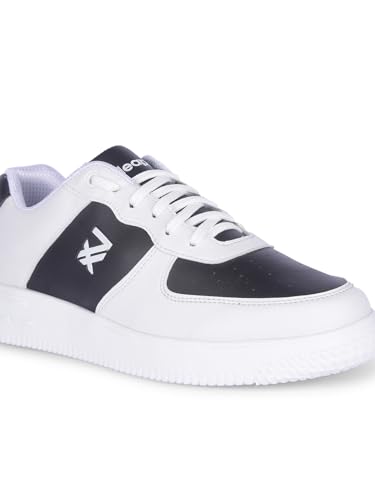 Image of Liberty LEAP7X Black Sporty Casual Sneakers for Men