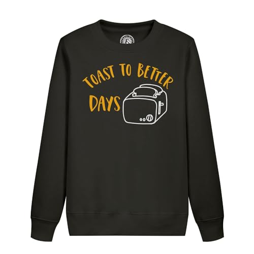 Sweatshirt enfant Toast to Better Days en coton pour le style quotidien des petits