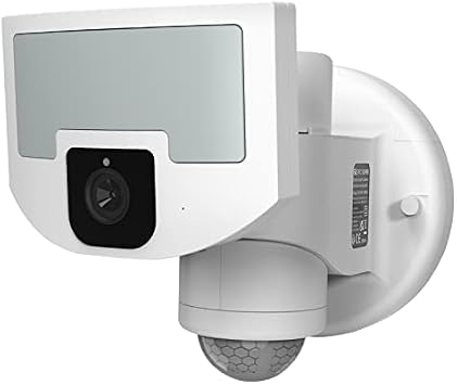 Philex Security Light Motion Outdoor, Motion Sensor, 1700 Lumen Floodlight, WiFi Camera with App Control, IP65 Weatherproof with 3 Zone Intruder Detection, 210 Field of Vision