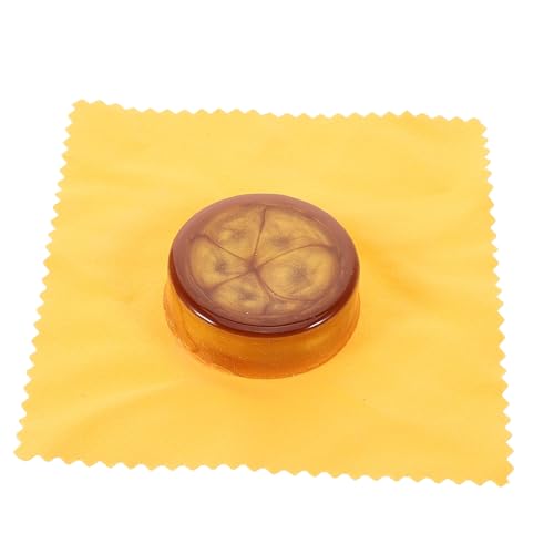 Totority Natural Violin Rosins Low Dust for Violin Cello Golden Rosins for Horsehair Synthetic Bows Essential Music Instrument Accessories