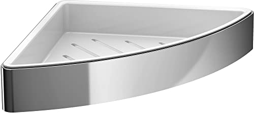 Panier éponge de douche d'angle loft design pour une salle de bain épurée