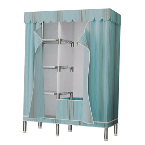 SJZHUYUE Armario ropero Desmontable de Tela Oxford for Dormitorio, de Acero, Moderno (B, 102 cm)