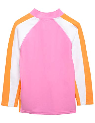 Girls Long Sleeve Rash Guard 12 mos - 12 yrs, UPF 50+ Sun Protection2