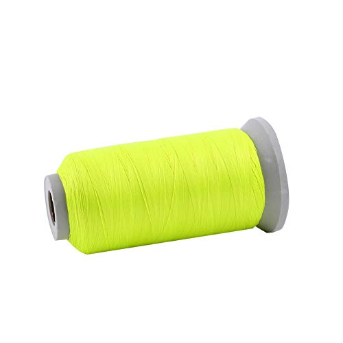 Hilo de coser luminoso, hilo de bordar de poliéster que brilla en la oscuridad para máquina y costura a mano (3000 Yellow) miniatura 4