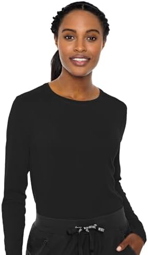Med Couture Women's Activate' Performance Long Sleeve Knit Tee
