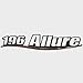 Triton Boat Raised Emblem Decal Sticker | 196 Allure
