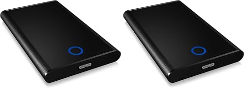 Boîtier disque dur 2.5 externe USB 3.0 SATA noir Icy Box 11479