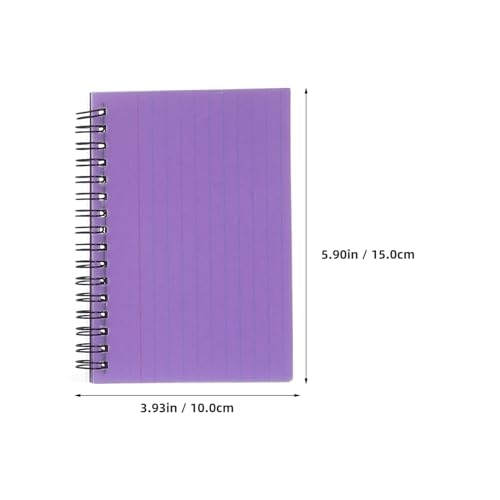 Carnet à spirale pour bureau école organisation quotidienne fiches bristol détachables