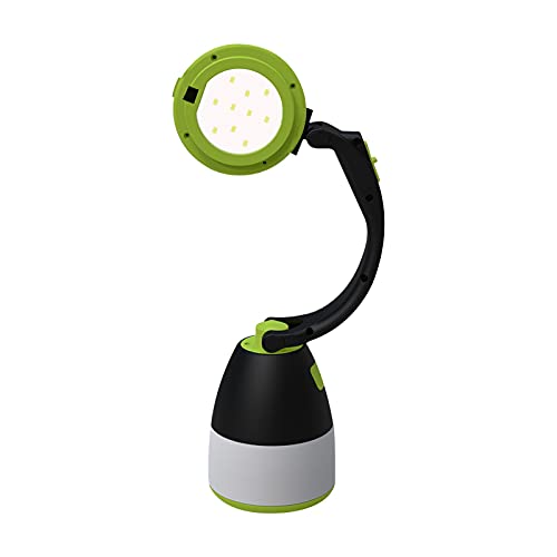 Preisvergleich Produktbild Augneveres LED Campinglicht, Tischlampe, 3 in 1 Taschenlampe Outdoor Camping Zeltlicht wiederaufladbare Tischlampe, wiederaufladbare Zeltlampe für den Notfall, Wandern, Angeln-Grün