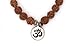 GRI9 Om Rudraksha Bracelet For Men & Women With Lord Shiva Om Mahakal Mahadev Elastic Stretchable Rudraksha Bracelet (Om Design)