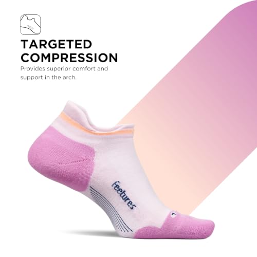 Image of Feetures Elite Max Cushion No Show Tab Ankle Sock