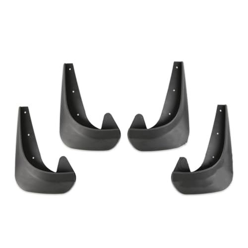 Faldones laterales y guardabarros universales para coche con 4 protectores de rueda contra salpicaduras