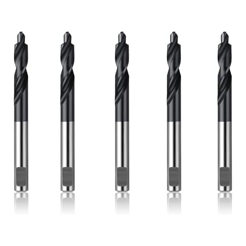Stepped Pilot Drill Bits for Carbide Hole Saw 5PCS Cover