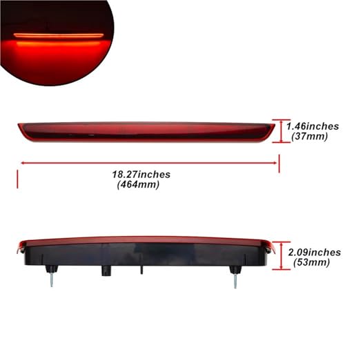 Troisième feu stop pour GMC Yukon XL 2500 2007-2013 feu stop central surélevé 1 pièce - 2