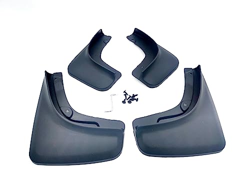 Image of 4pcs Mud Flaps Splash Guards Fits Jeep Compass 2017-2022 Front Rear Auto Car Accessories