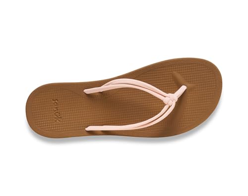 Image of Sanuk Womens Cosmic Sands | Water Resistant Flip Flops for Women | EVA Footbed With Arch Support | Women's Beach Sandals