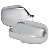 Spec-D Tuning RMC-GKEE05CR Jeep Grand Cherokee Laredo Limited Chrome Side Mirror Covers 2 Pcs