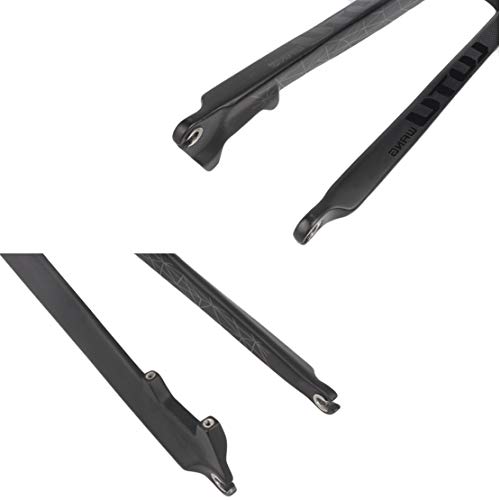 Fourche de vélo carbone 3K rigide bicyclette VTT disque - 3