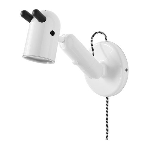 Preisvergleich Produktbild IKEA KRUX LED Wandleuchte in weiß