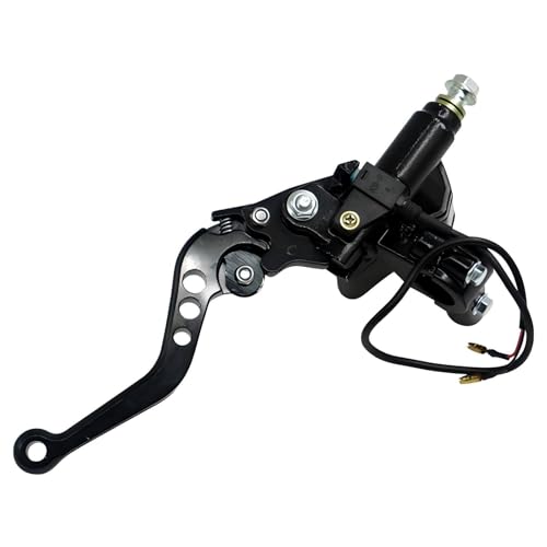 Levier d'embrayage et de frein moto réglable avec pompe hydraulique maître-cylindre
