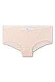 Sanetta Mädchen-Unterhose Rosa| Hochwertige und nachhaltige Unterhose für Mädchen aus Baumwoll-Modal-Mix. Panty mit Schleifchen im Streifen-Design |Unterwäsche für Mädchen