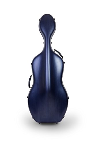 Crossrock Poly Carbon Composite Cello Case, For 4/4 Size Cello With Backpack And Wheels In Blue(Crf1000Cefblht) #TOP1