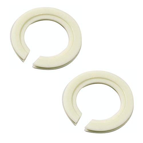 2 Pack - 6" White Metal Vintage Shade Carrier to Support Table & Floor Lampshade with Duplex Fitting | Reducing Ring Included | Fits All Types of Lampholders | ES SES BC SBC - Image 3