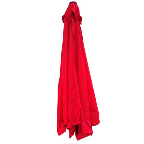 Toile de Rechange Parasol de Jardin Exterieur Deporte 3x3 Polyester imperméable 8 Bras Dessus...