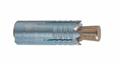 Anchor Fix Self-Drilling Expansion Bolts for Concrete and Masonry, Zinc-Plated Steel Anchors with High Grip Strength, Available in Sizes, Made in Italy (15x38mm (M10))
