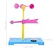 TOYANDONA 6 Sets Wind Vane Educational Toys for Kids Brain Toy Powder Anemometer Classroom Tools Weather Vane Developmental Toys Instruments Squiz Toys Manual Material Package Plastic Child