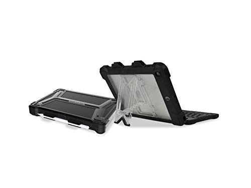 Extreme KeyCase w/Lightning Connector for iPad 5/6 9.7" (Black) - MAXCases Wired Keyboard