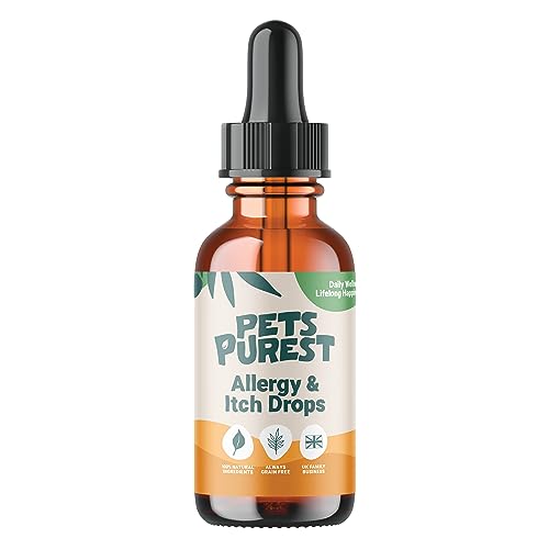 Pets Purest Allergy Aid for Dog, Cat & Pet 50ml ...