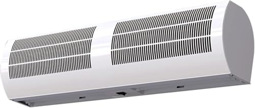 JvFbjLF Cortina de Aire de Viento Fuerte, Desmontable y Lavable, con botón de Velocidad del Viento de Dos velocidades.(120cm)
