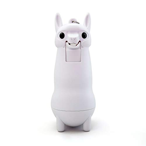 Pepperem Cute Llama Shaped Pepper Spray Keychain Maximum Police Strength 10-Feet Range Uv Dye Marking With Child Safety Lock Self Defense Device #TOP1