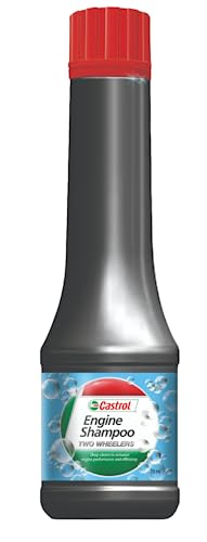 Castrol POWER1 Ultimate 10W-50 4T Full Synthetic Engine Oil for Super Bikes (1 L) | BS VI Ready & Castrol Engine Shampoo for Two Wheelers (70 ML) Super Saver Pack with free engine shampoo