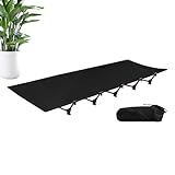 Cama De Camping - Cama De Campamento Ultraligero | Dee Viaje Grande Hasta | Marco de Aluminio Robusto para Plegable Y Compacto, Festivales O Emergencias, Capacidad Carga Y Máxima Comodidad