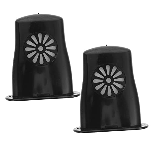 JEWEDECO 2個ギター加湿器 サウンドホール用 保湿剤 楽器アクセサリー 無臭耐久プラスチック製 軽量コンパクト設計 干ば対策
