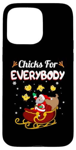 Christmas Chicks For Everybody ��������T���^�N���[�X �X�}�z�P�[�X iPhone 15 Pro Max �p