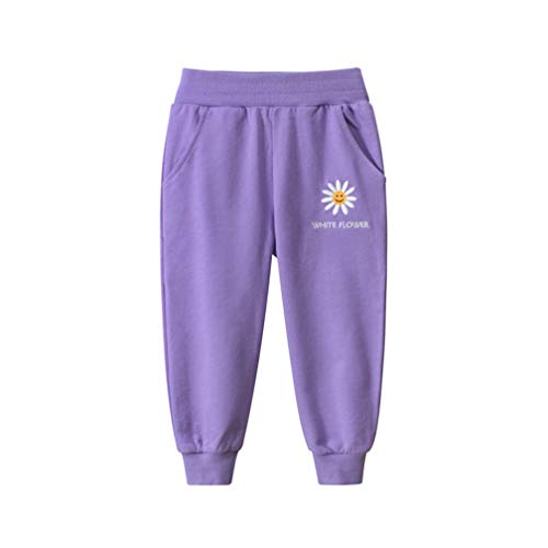 Image of HILEELANG Toddler Boy Sweatpants Kids Sport Jogger Cotton Casual Active Playwear Sweats Pants 2-Pack
